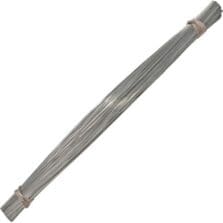 Tag Wire, 12", 26 Gauge Galvanized, 1000/PK, Steel/Gray