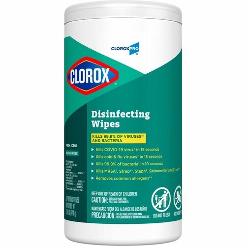 Disinfecting Wipes, Industrial, Fresh Scent, 75 Wipes, WE