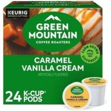 Coffee, Caramel Vanilla Cream, K-Cup, 24/BX