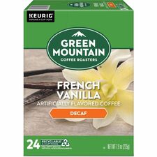 Coffee, Decaf, French Vanilla, K-Cup, 24/BX