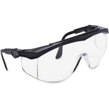 Protective Glasses, Adjustable, 5 Positions, 12/BX, BK/CL