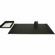 Desk Set, 3 Pc, Rustic, 34-3/4"x20-3/4"x5-2/5", BK