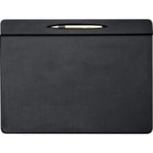 Conference Pad, Top Rail, 17"x14"x2/5", BK