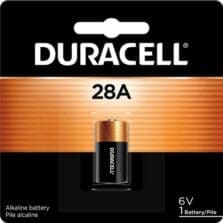 Photo Battery, Alkaline, 6 Volt, Black/Gold