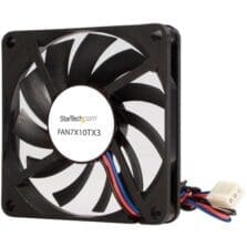 2.76" Maximum Fan Diameter - 1 x Fan(s) - 21.33 CFM Maximum Airflow - 3500 rpm - Dual Ball Bearing - 3-pin TX3 - Side Fan Location - 1 Each