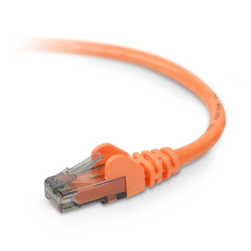 CABLE,CAT6,UTP,RJ45M/M,15,ORG,PATCH,SNAGLESS