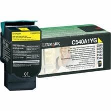 Print Cartridge, F/C540A1, 1000 Page Yield, Yellow