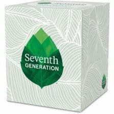 Facial Tissue, Cube Box, Recycled, 2-Ply, 85 Sht/BX, White