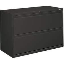 2-Drawer Lateral File, W/Lock, 42"x19-1/4"x28-3/8", CCL
