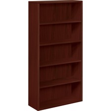 Bookcase, 5 Fixed Shelves, 36"x13-1/8"x71", MY