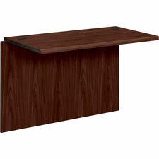 Desk Bridge, f/U-Shaped Wrkstn, 42"x24"x29-1/2", Mahogany