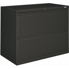 2-Drawer Lateral File, W/Lock, 36"x19-1/4"x28-3/8", CCL