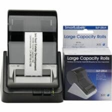 Address Labels, 1-1/8"x3-1/2", 260/Roll, 2/BX, White