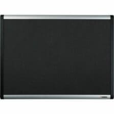 Bulletin Board, Mesh Fabric, w/ Hardware, 4'x3', AM Frame