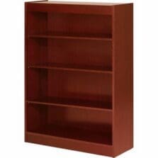 4 Shelf Panel Bookcase, 36"x12"x48", Cherry