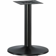 Steel Table Base, f/42"/48" Tabletops, 24"x24"x29", Black