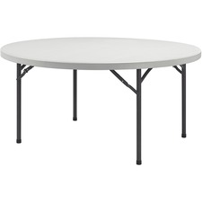 Banquet Table, Round, 600 lb Capacity, 48"x48"x29-1/4", PM
