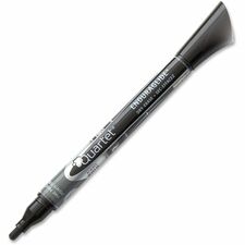 Dry-erase Marker, Anti-roll Cap, Low-odor, Fine Point, 12/BX, BK