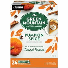 Coffee, Pumpkin Spice, K-Cup, 24/BX, Brown