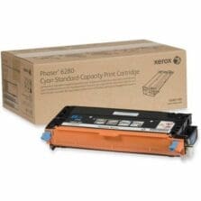 Xerox Phaser 6280 Cyan Toner Cartridge (2,200 Yield)