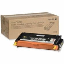 Xerox Phaser 6280 Yellow Toner Cartridge (2,200 Yield)