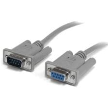 10FT CROSSWIRED RS232 SERIAL DB 9 NULL MODEM CABLE FEMALE TO MALE