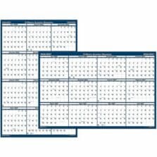 Wall Planner, Laminated, 12 Mth July-June, 24"x37", BEWE
