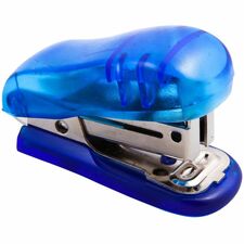 Mini Stapler, Plastic, Translucent Assorted