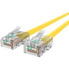 15 ft Category 6 Network Cable for Network Device - First End: 1 x RJ-45 Network - Male - Second End: 1 x RJ-45 Network - Male - Patch Cable - Yellow - 1 Each