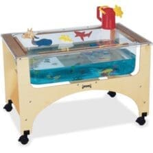Sensory Table, See-Thru, 24-1/2"x37"x23", Baltic