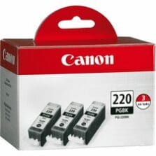 Ink Cartridge, Combo Pack, 3/PK, Black