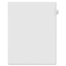 Index Dividers, Number 79, Side Tab, 1/25 Cut, Letter, 25/PK, WE