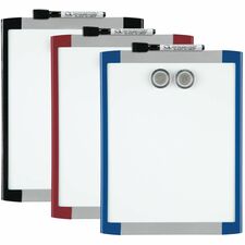 Whiteboard, Magnetic, 8-1/2"x11", Assorted Frame Color