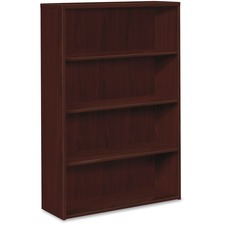 Bookcase, 4 Fixed Shelves, 36"x13-1/8"x57-1/8", MY