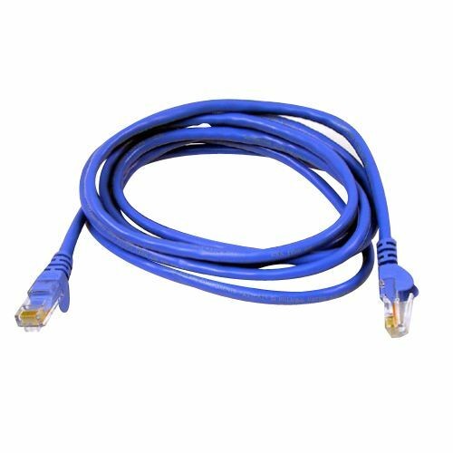 1 ft Category 5e Network Cable - First End: 1 x RJ-45 Network - Male - Second End: 1 x RJ-45 Network - Male - Patch Cable - Blue - 1 Each - TAA Compliant