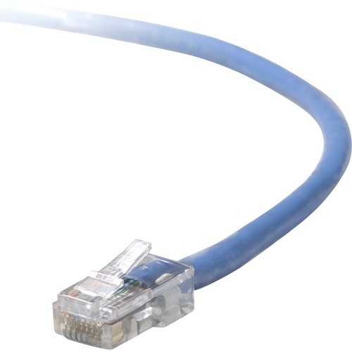 14 ft Category 5e Network Cable - First End: 1 x RJ-45 Network - Male - Second End: 1 x RJ-45 Network - Male - Patch Cable - Blue - 1 Each - TAA Compliant