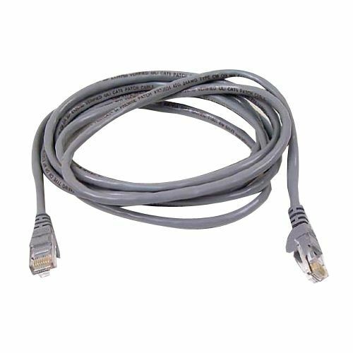 50 ft Category 6 Network Cable - First End: 1 x RJ-45 Network - Male - Second End: 1 x RJ-45 Network - Male - Patch Cable - Gold Plated Contact - Gray - 1 Each - TAA Compliant