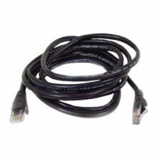 3 ft Category 5e Network Cable - First End: 1 x RJ-45 Network - Male - Second End: 1 x RJ-45 Network - Male - Patch Cable - Black - 1 Each - TAA Compliant