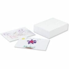 Drawing Paper, Recycled, 60lb, 9"x12", 500/RM, White