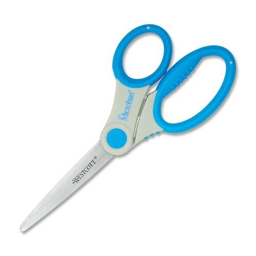 Scissors, Antimicrobial, 7" Straight, Assorted Handles