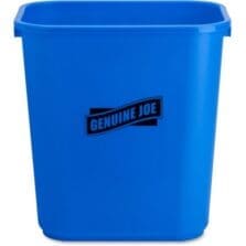 Recycling Wastebasket, 28-1/2 Quart, 14-1/2"x10-1/2"x15", BE