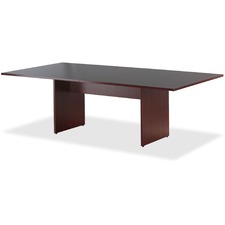 Conference Tabletop, Rectangular, 48"x96"x1-1/4", Mahogany