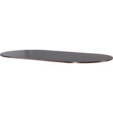 Conference Tabletop, Oval, 96"x48", Mahogany