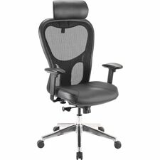 Executive High-Back Chair, 24-7/8"x23-5/8"x52-7/8", Black