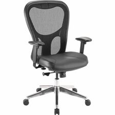 Executive High-Back Chair, 24-7/8"x23-5/8"x44-1/8", Black