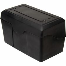 Index Card Holders, 4"x6", Black