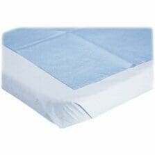 Stretcher Sheet, Disposable, 40"x72", 50/BX, Blue