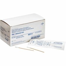 Cotton Tip Applicator, 3", Sterile, 200/BX, White