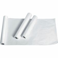 Exam Table Paper, Crepe Finish, 21"x125', 12 RL/BX, White