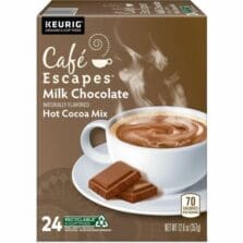 Hot Cocoa, Milk Chocolate, K-Cup, 24/BX, Brown